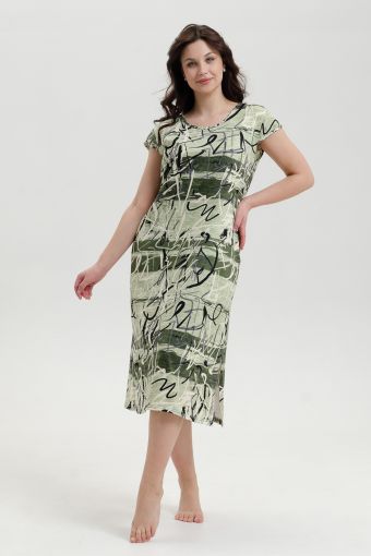 Платье 031 (Зеленый) - Модно-Трикотаж