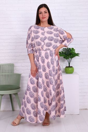 Платье 52183 (Розовый) - Модно-Трикотаж