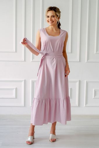 Платье Есения (Розовый) - Модно-Трикотаж