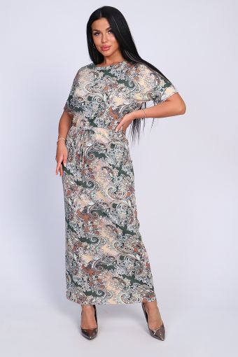 Платье 51648 0 (Зелёный) - Модно-Трикотаж