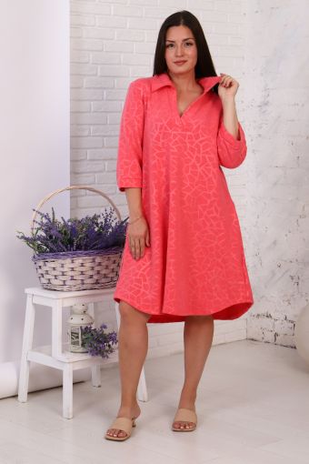Платье 52193 (Розовый) - Модно-Трикотаж
