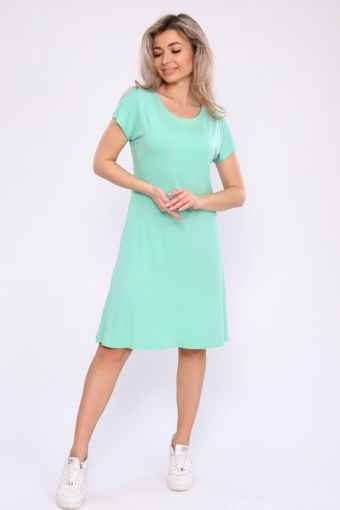 Платье 20667 (Зеленый) - Модно-Трикотаж