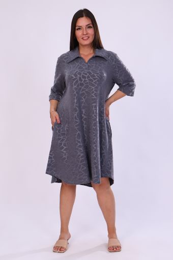 Платье 52193 (Серый) - Модно-Трикотаж