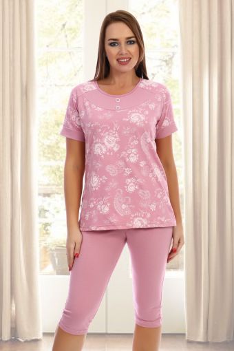 Пижама Тулуза (Розовый) - Модно-Трикотаж