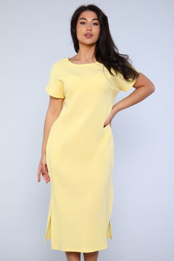 Платье 82024 (Светло-желтый) - Модно-Трикотаж