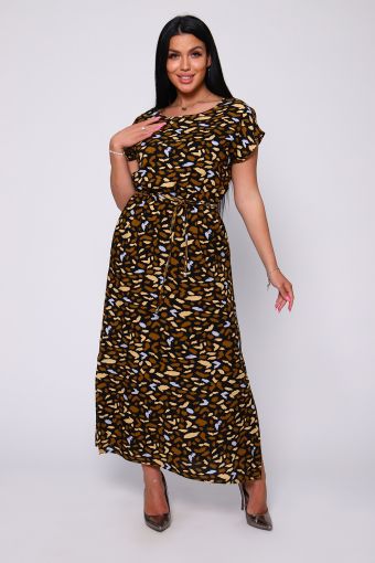 Платье 56510 (Желтый) - Модно-Трикотаж