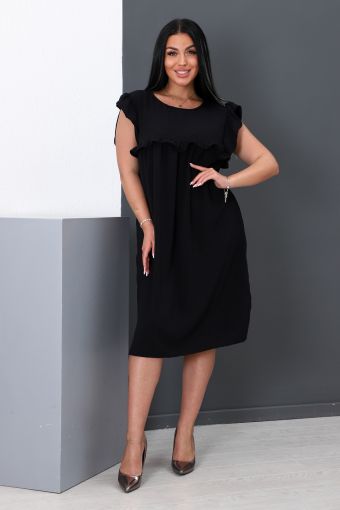 Платье 52280 (Черный) - Модно-Трикотаж