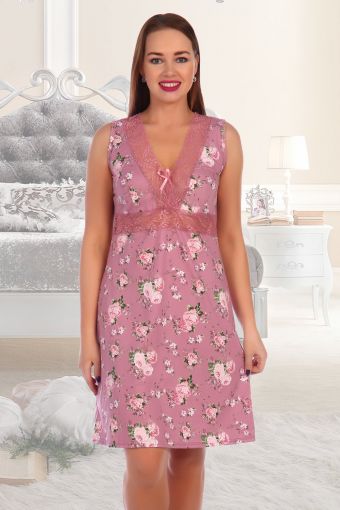 Сорочка Арриба (Розовый) - Модно-Трикотаж
