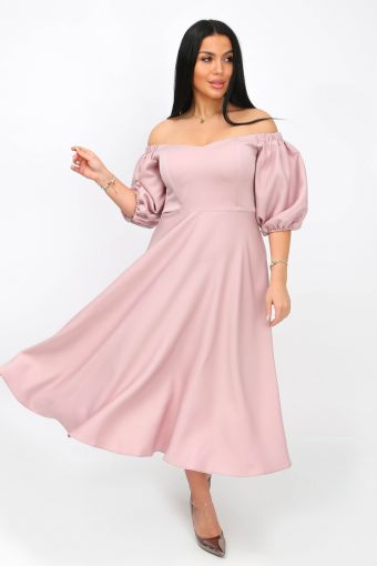 Платье 22251 (Розовый) - Модно-Трикотаж