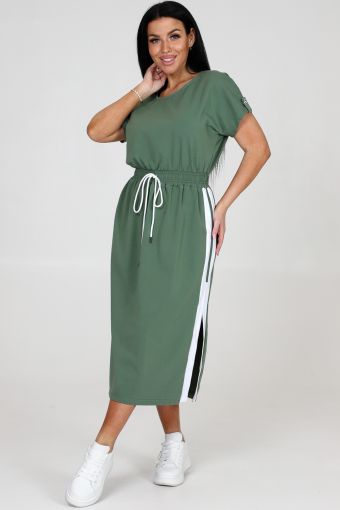 24786 платье женское (Зеленый) - Модно-Трикотаж