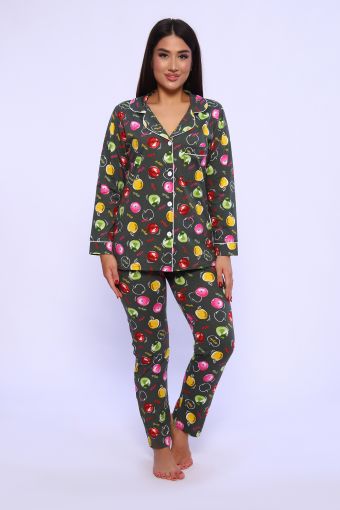Пижама 85020 (Яблоко) - Модно-Трикотаж