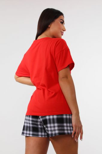 Пижама 88043 (Красный) (Фото 2)