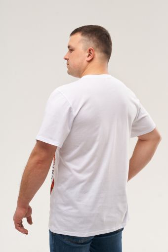футболка мужская Норд (Белый) (Фото 2)