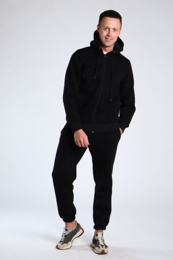 костюм 70101 (Черный) - Модно-Трикотаж