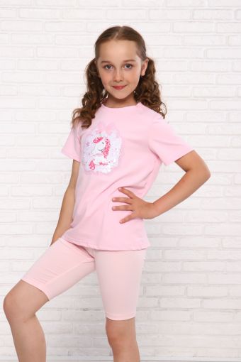 Футболка Мини-пони детская (Розовый) - Модно-Трикотаж