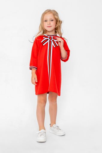 Платье Шанель красное (Красный) - Модно-Трикотаж