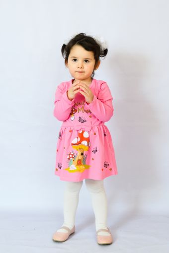 Платье 83004 детское (Светло-розовый) - Модно-Трикотаж