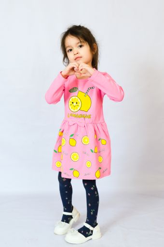 Платье 83009 детское (Светло-розовый) - Модно-Трикотаж