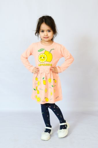 Платье 83009 детское (Персик) - Модно-Трикотаж