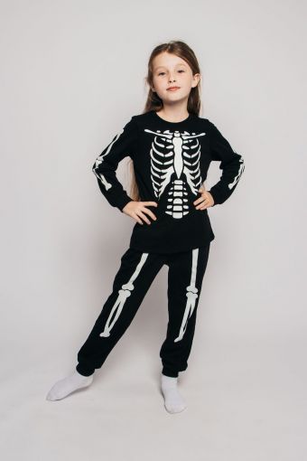Пижама детская 91242 (Черный) - Модно-Трикотаж