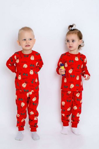 Пижама Сплюша детская (Красный) - Модно-Трикотаж