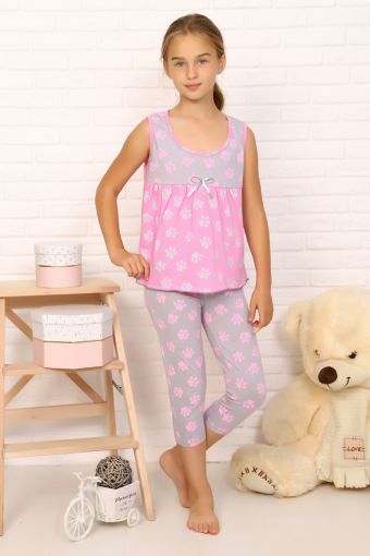 Пижама 2393 детская (Серый) - Модно-Трикотаж