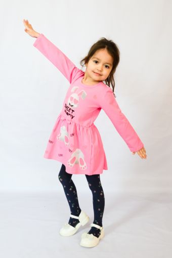 Платье 83005 детское (Светло-розовый) - Модно-Трикотаж