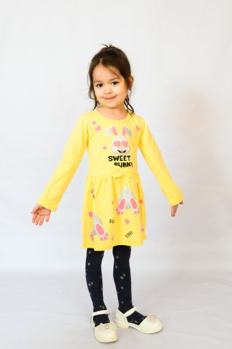 Платье 83005 детское (Желтый) - Модно-Трикотаж