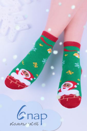 Носки детские махровые GL1605 (Разноцветные) - Модно-Трикотаж