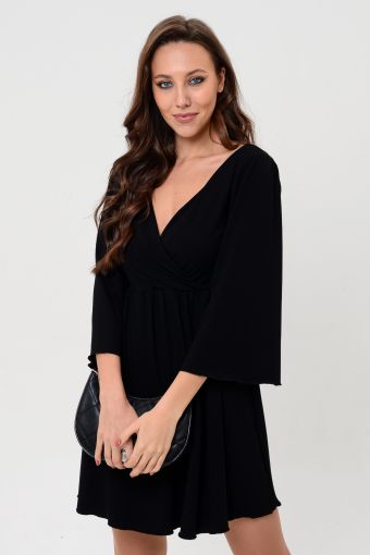 Платье 7355 (Черный) - Модно-Трикотаж