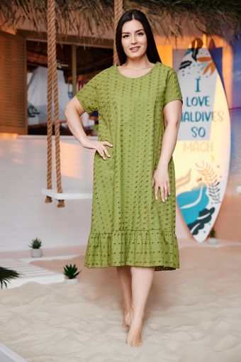 Платье 9179 (Зеленый) - Модно-Трикотаж