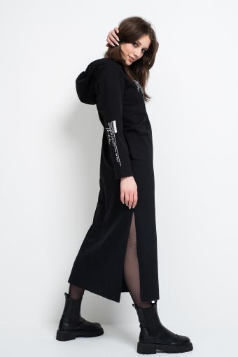 Платье 67065 (Черный) - Модно-Трикотаж