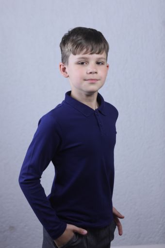 Джемпер для мальчика 6263 (Темно-синий) - Модно-Трикотаж