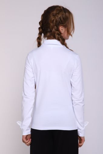 Блузка для девочки Севиль 13284 (Белый) (Фото 2)