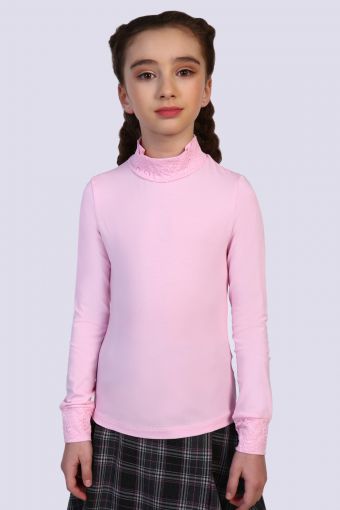 Блузка для девочки Дженифер арт. 13119 (Светло-розовый) - Модно-Трикотаж