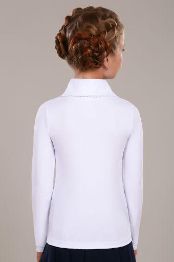 Блузка для девочки Агата 13258 (Белый) (Фото 2)