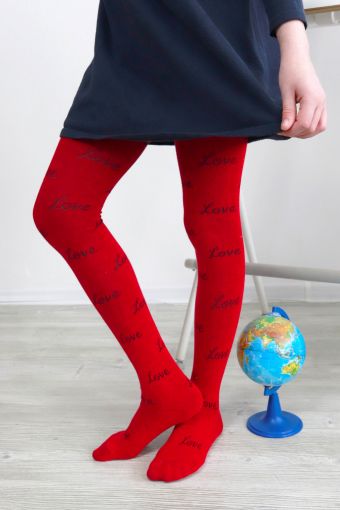 Колготки Фелия детские (Красный) - Модно-Трикотаж