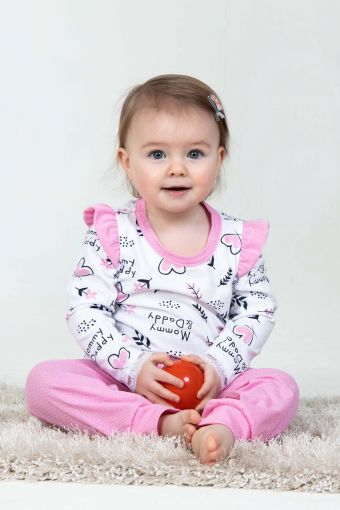 Пижама 50506 (Розовый) - Модно-Трикотаж