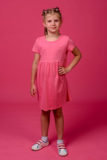 Платье 11709 (Розовый) - Модно-Трикотаж