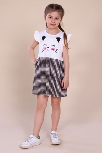 Платье 61014 детское (Экрю) - Модно-Трикотаж