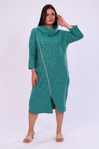 Платье 52200 (Зеленый) - Модно-Трикотаж
