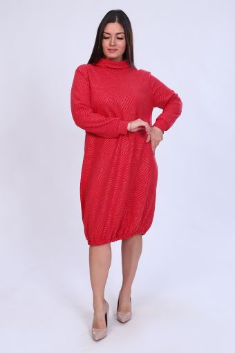 Платье 52227 (Красный) - Модно-Трикотаж