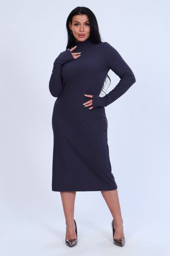 Платье 35263 (Серый) - Модно-Трикотаж