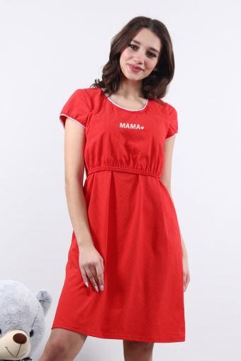 Сорочка 15420 (Красный) - Модно-Трикотаж