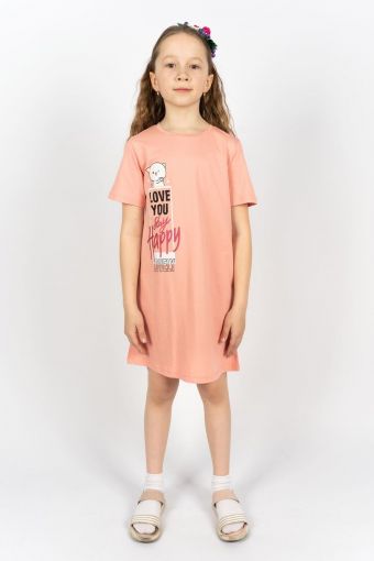 Платье для девочки 81189 (Розовый) - Модно-Трикотаж