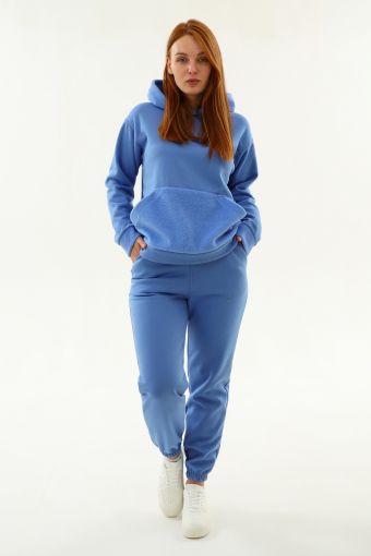 Спортивный костюм 184 (Голубой) - Модно-Трикотаж
