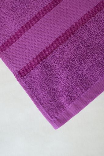 Полотенце махровое 60 Б (Фиолетовый) - Модно-Трикотаж