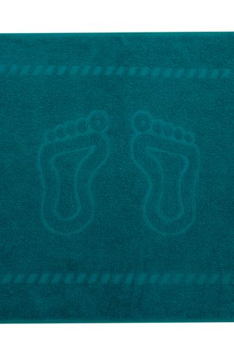Полотенце махровое Ножки (Темно-зеленый) - Модно-Трикотаж