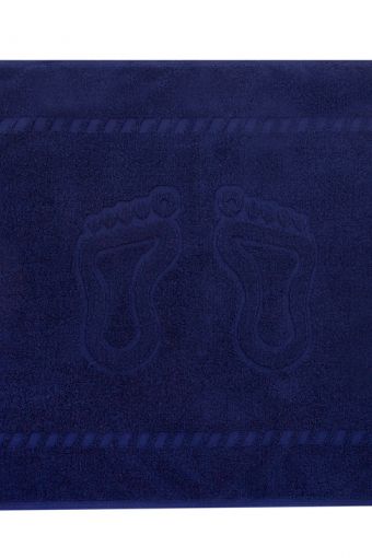 Полотенце махровое Ножки (Темно-синий) - Модно-Трикотаж