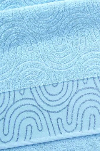 Полотенце махровое Крит (Нежно-голубой) - Модно-Трикотаж